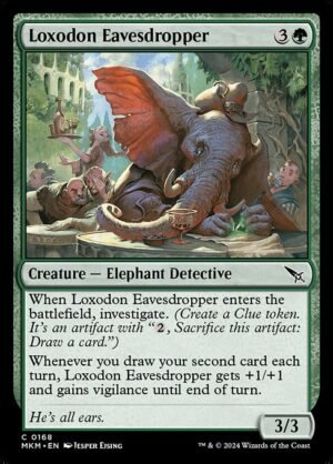 Loxodon Eavesdropper<br /><span class="collector-number">Collector No. 168</span>