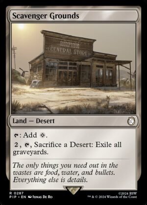 Scavenger Grounds<br /><span class="collector-number">Collector No. 287</span>