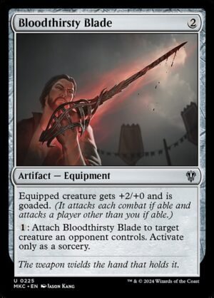 Bloodthirsty Blade<br /><span class="collector-number">Collector No. 225</span>
