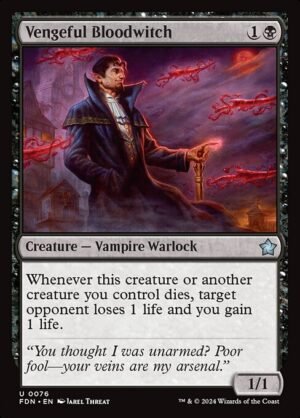 Vengeful Bloodwitch<br /><span class="collector-number">Collector No. 76</span>