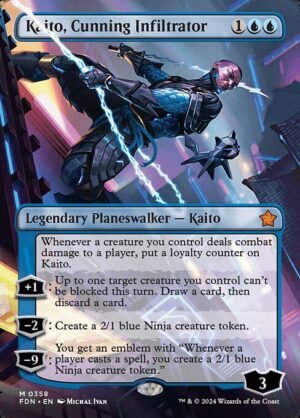 Kaito, Cunning Infiltrator<br /><span class="collector-number">Collector No. 358</span>