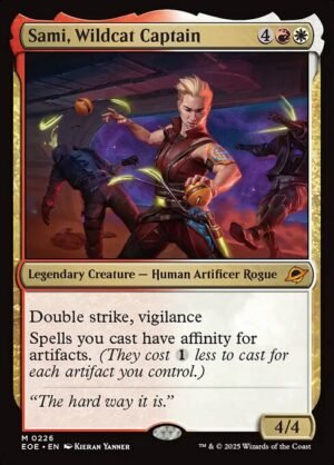 Sami, Wildcat Captain - Foil<br /><span class="collector-number">Collector No. 226</span>