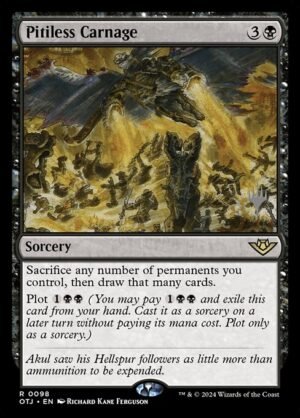 Pitiless Carnage - Foil<br /><span class="collector-number">Collector No. 98p</span>