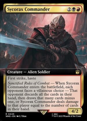 Sycorax Commander - Foil<br /><span class="collector-number">Collector No. 445</span>