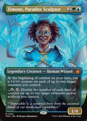 Zimone, Paradox Sculptor<br /><span class="collector-number">Collector No. 351</span>