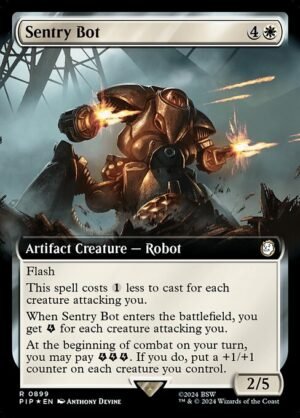 Sentry Bot - Foil<br /><span class="collector-number">Collector No. 899</span>