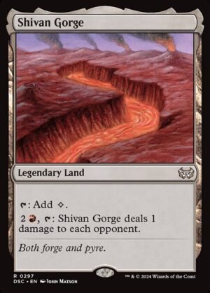 Shivan Gorge<br /><span class="collector-number">Collector No. 297</span>