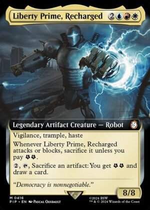 Liberty Prime, Recharged<br /><span class="collector-number">Collector No. 416</span>