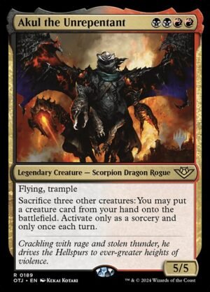 Akul the Unrepentant - Foil<br /><span class="collector-number">Collector No. 189p</span>