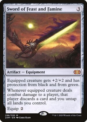 Sword of Feast and Famine - Foil<br /><span class="collector-number">Collector No. 296</span>