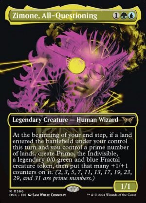 Zimone, All-Questioning - Foil<br /><span class="collector-number">Collector No. 366</span>