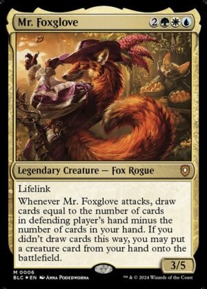 Mr. Foxglove - Foil<br /><span class="collector-number">Collector No. 6</span>