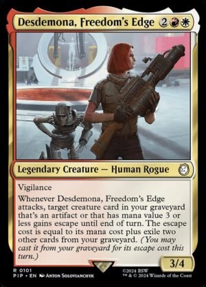 Desdemona, Freedom's Edge - Foil<br /><span class="collector-number">Collector No. 101</span>