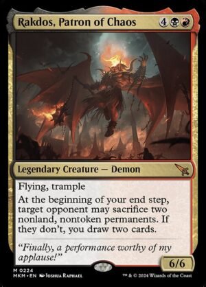 Rakdos, Patron of Chaos<br /><span class="collector-number">Collector No. 224</span>
