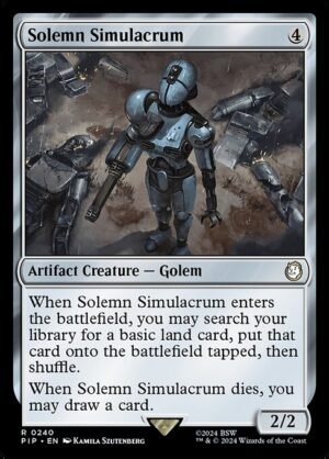 Solemn Simulacrum - Foil<br /><span class="collector-number">Collector No. 240</span>