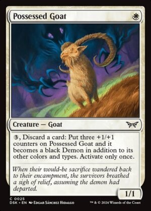 Possessed Goat<br /><span class="collector-number">Collector No. 25</span>