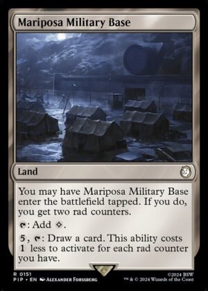Mariposa Military Base<br /><span class="collector-number">Collector No. 151</span>