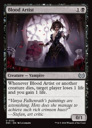 Blood Artist<br /><span class="collector-number">Collector No. 132</span>