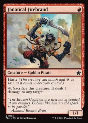 Fanatical Firebrand<br /><span class="collector-number">Collector No. 195</span>