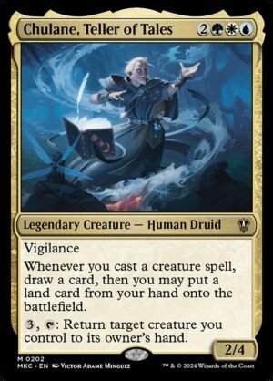Chulane, Teller of Tales<br /><span class="collector-number">Collector No. 202</span>