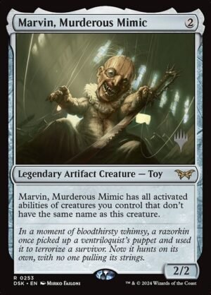 Marvin, Murderous Mimic - Foil<br /><span class="collector-number">Collector No. 253p</span>