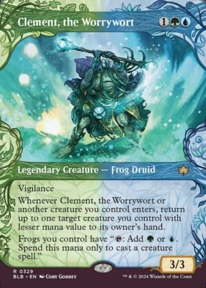 Clement, the Worrywort - Foil<br /><span class="collector-number">Collector No. 329</span>