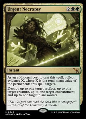 Urgent Necropsy - Foil<br /><span class="collector-number">Collector No. 240</span>