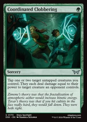 Coordinated Clobbering<br /><span class="collector-number">Collector No. 173</span>