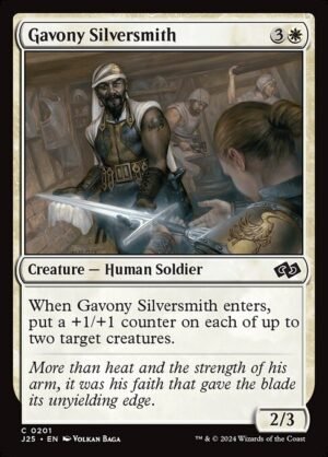 Gavony Silversmith<br /><span class="collector-number">Collector No. 201</span>
