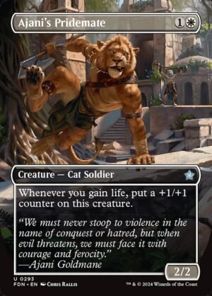 Ajani's Pridemate<br /><span class="collector-number">Collector No. 293</span>