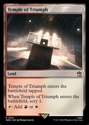 Temple of Triumph<br /><span class="collector-number">Collector No. 321</span>