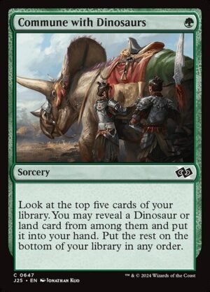 Commune with Dinosaurs<br /><span class="collector-number">Collector No. 647</span>