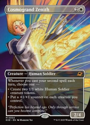 Cosmogrand Zenith (Borderless) - Foil<br /><span class="collector-number">Collector No. 304</span>