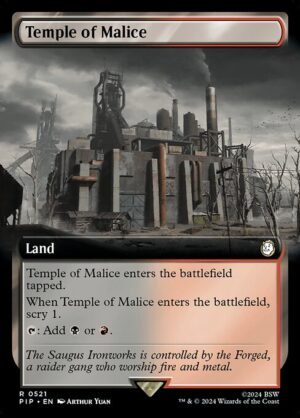 Temple of Malice<br /><span class="collector-number">Collector No. 521</span>