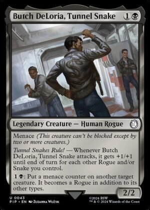 Butch DeLoria, Tunnel Snake<br /><span class="collector-number">Collector No. 43</span>