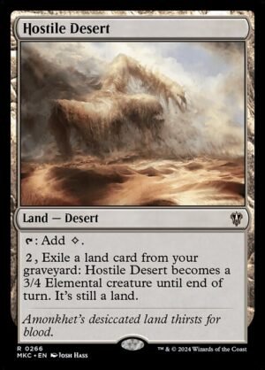 Hostile Desert<br /><span class="collector-number">Collector No. 266</span>