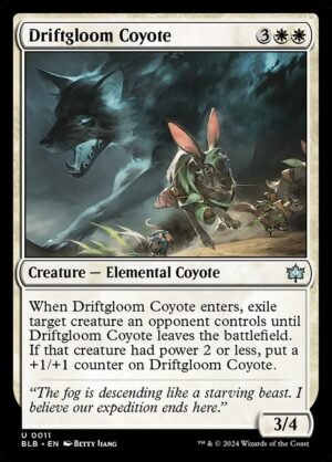 Driftgloom Coyote<br /><span class="collector-number">Collector No. 11</span>