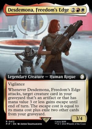 Desdemona, Freedom's Edge - Foil<br /><span class="collector-number">Collector No. 412</span>