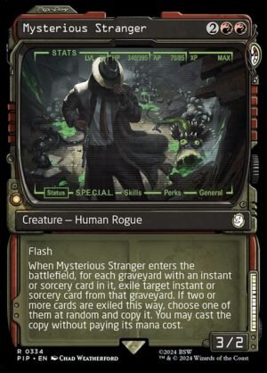 Mysterious Stranger - Foil<br /><span class="collector-number">Collector No. 334</span>
