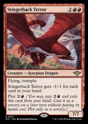 Stingerback Terror - Foil<br /><span class="collector-number">Collector No. 147</span>