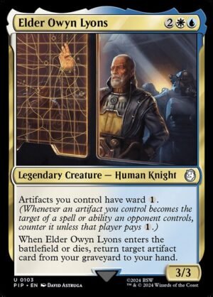 Elder Owyn Lyons<br /><span class="collector-number">Collector No. 103</span>