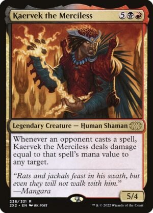 Kaervek the Merciless - Foil<br /><span class="collector-number">Collector No. 236</span>