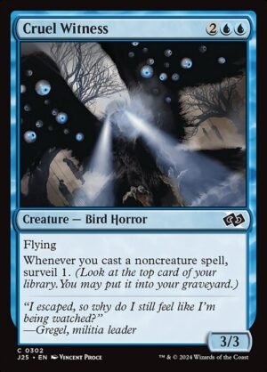 Cruel Witness<br /><span class="collector-number">Collector No. 302</span>