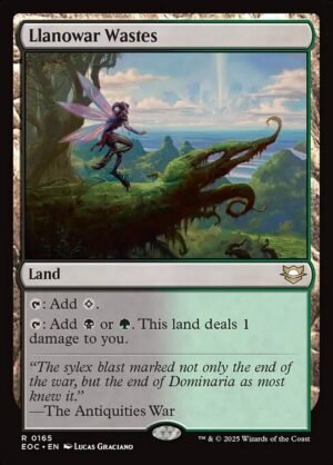 Llanowar Wastes<br /><span class="collector-number">Collector No. 165</span>