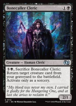 Bonecaller Cleric<br /><span class="collector-number">Collector No. 112</span>