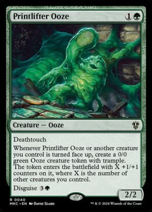 Printlifter Ooze<br /><span class="collector-number">Collector No. 40</span>