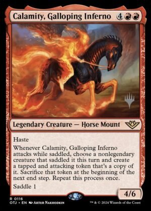 Calamity, Galloping Inferno<br /><span class="collector-number">Collector No. 116p</span>