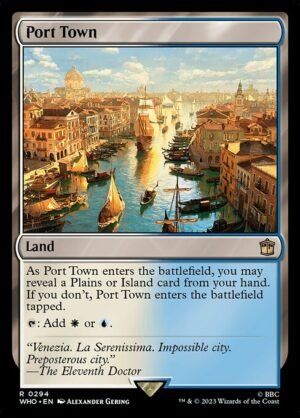 Port Town<br /><span class="collector-number">Collector No. 294</span>