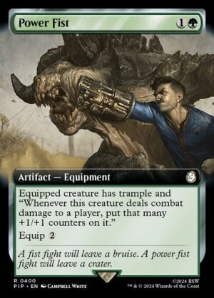 Power Fist - Foil<br /><span class="collector-number">Collector No. 400</span>