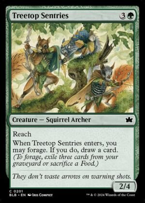 Treetop Sentries<br /><span class="collector-number">Collector No. 201</span>